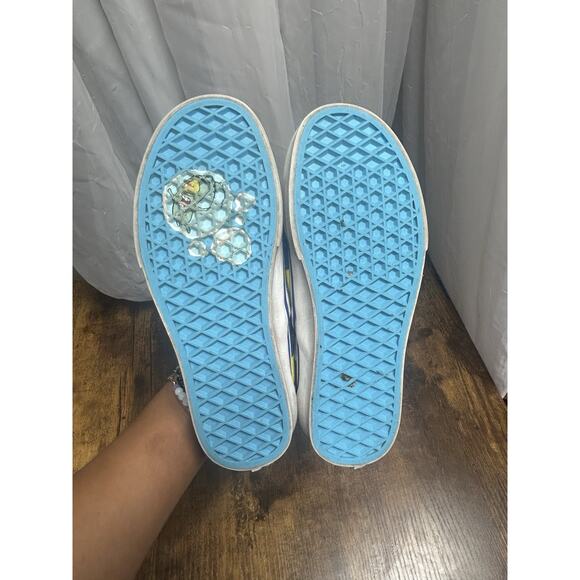 Vans Spongebob SquarePants x Classic Slip-On Shoes 'Alohabob' Size M 3.5 W 5 - Picture 10 of 13